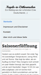 Mobile Screenshot of angeln-in-dithmarschen.de